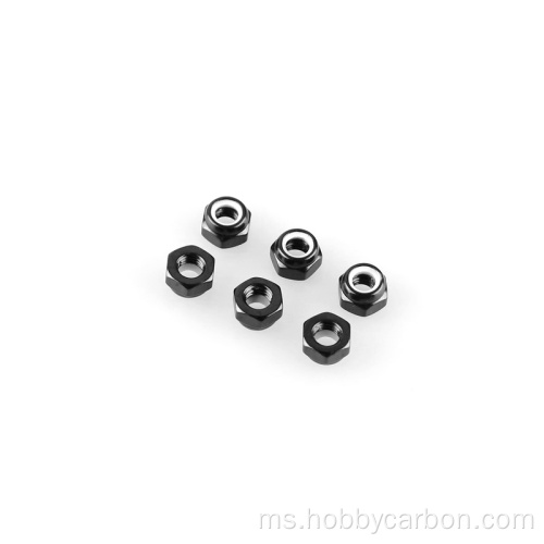 Aluminium Beg Anodized Nylon Lock Nuts